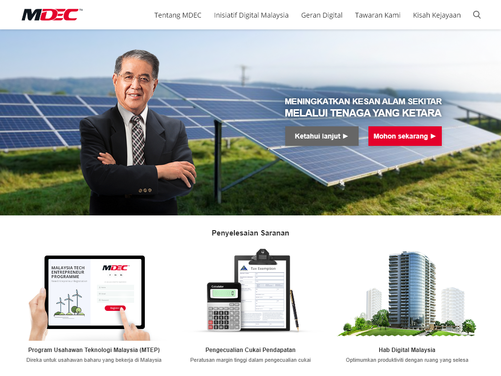 Clean Technology Industry, Malay